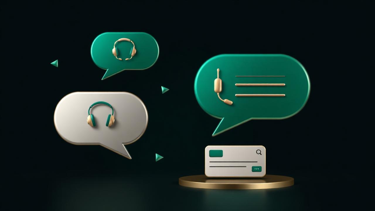 پیش‌نمایش ویدیوی ارسال و پیگیری تیکت پشتیبانی