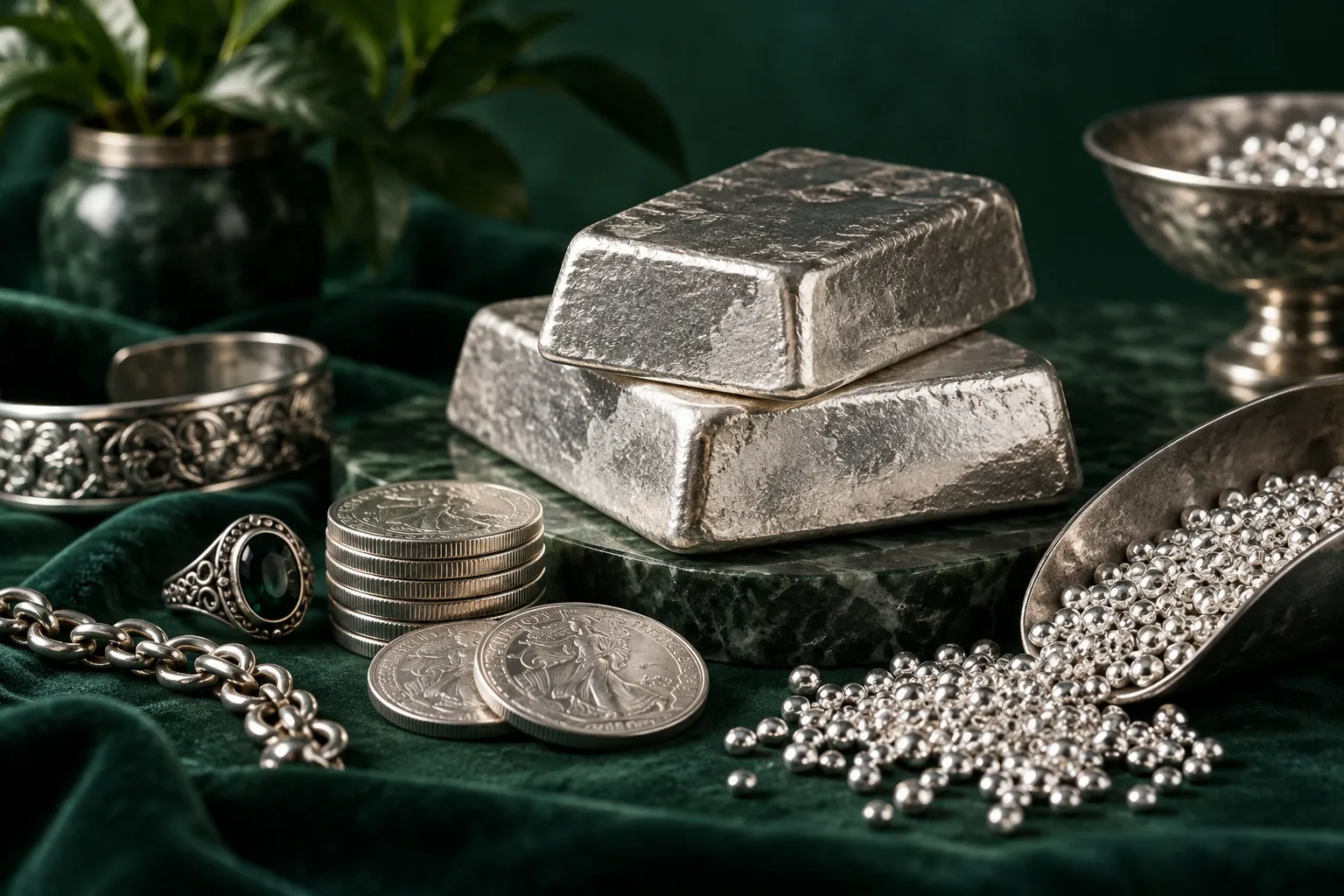 نقره چیست؟ راهنمای عیار، تشخیص اصالت، قیمت و خرید آگاهانه — تصویر مقالهٔ ژوآرن