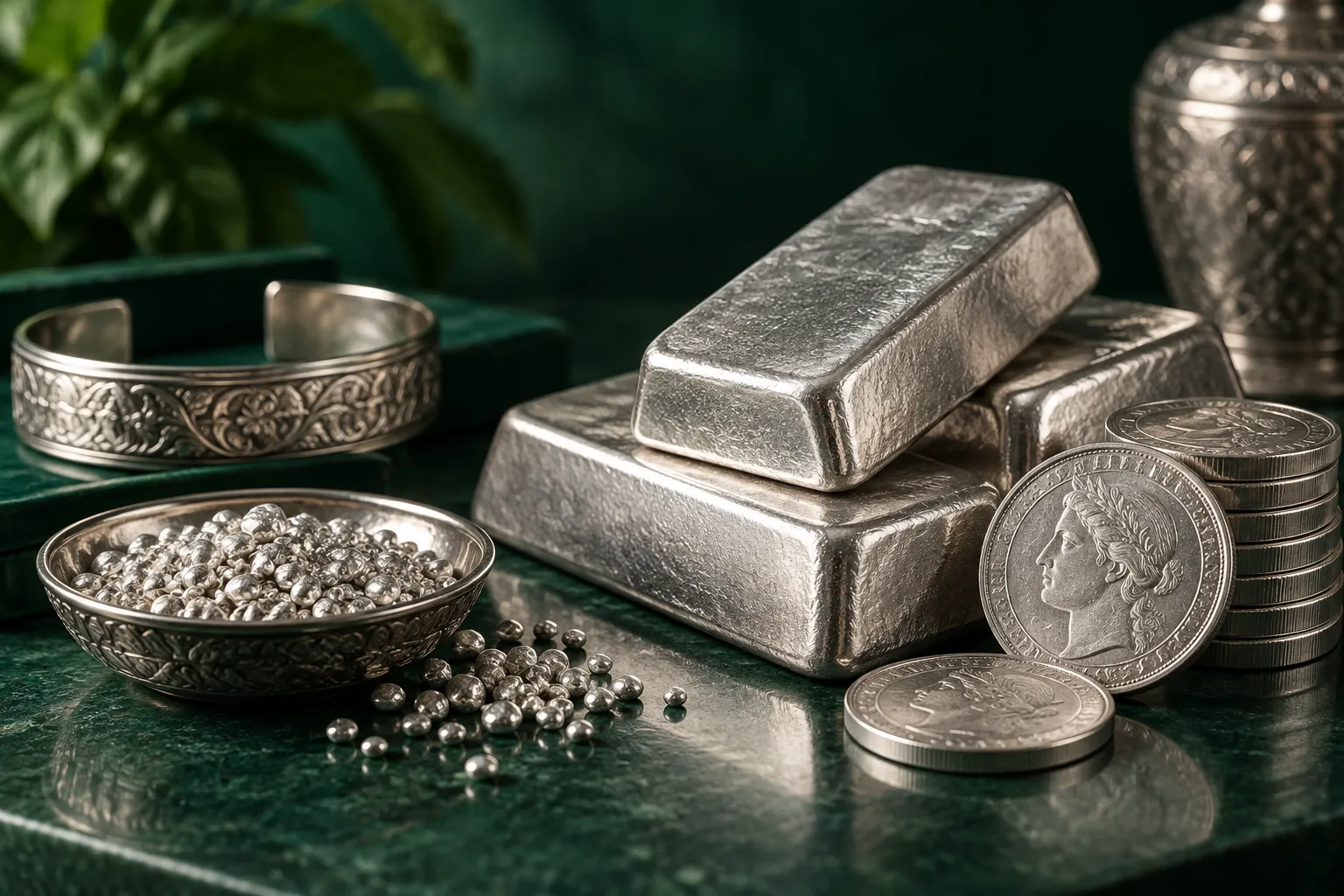 نقره چیست؟ راهنمای عیار، قیمت، بررسی اصالت و خرید آگاهانه — تصویر مقالهٔ ژوآرن