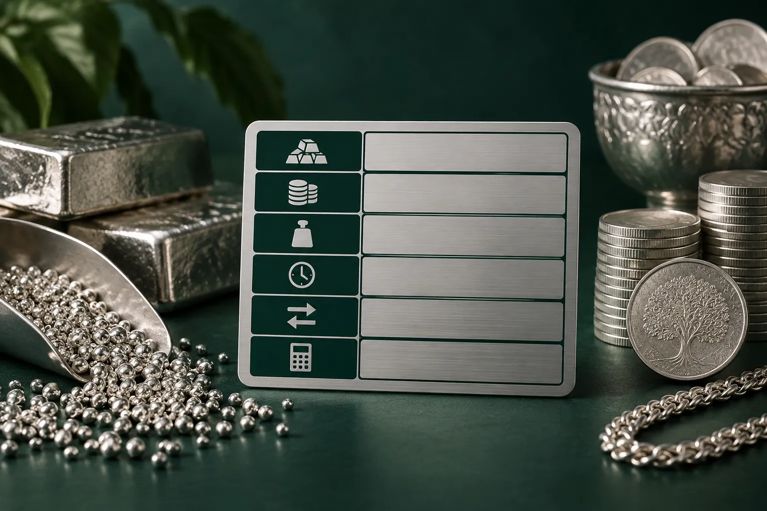 قیمت هر گرم نقره را چگونه بخوانیم و بین عیارها تبدیل کنیم؟