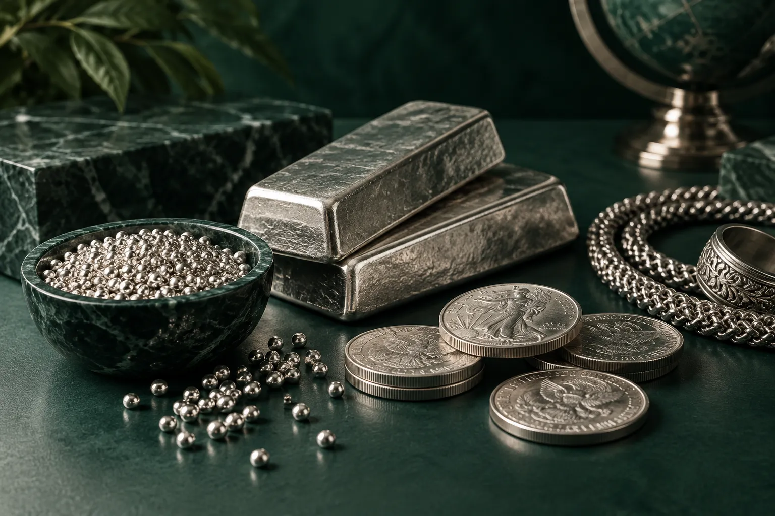 نقره چیست؟ راهنمای عیار، قیمت، اصالت و خرید آگاهانه — تصویر مقالهٔ ژوآرن